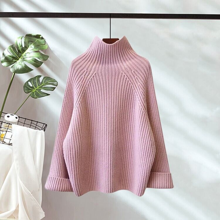 【set】気質満点オシャレ着痩せ長袖ニットセーター+スカート２点セット G4099