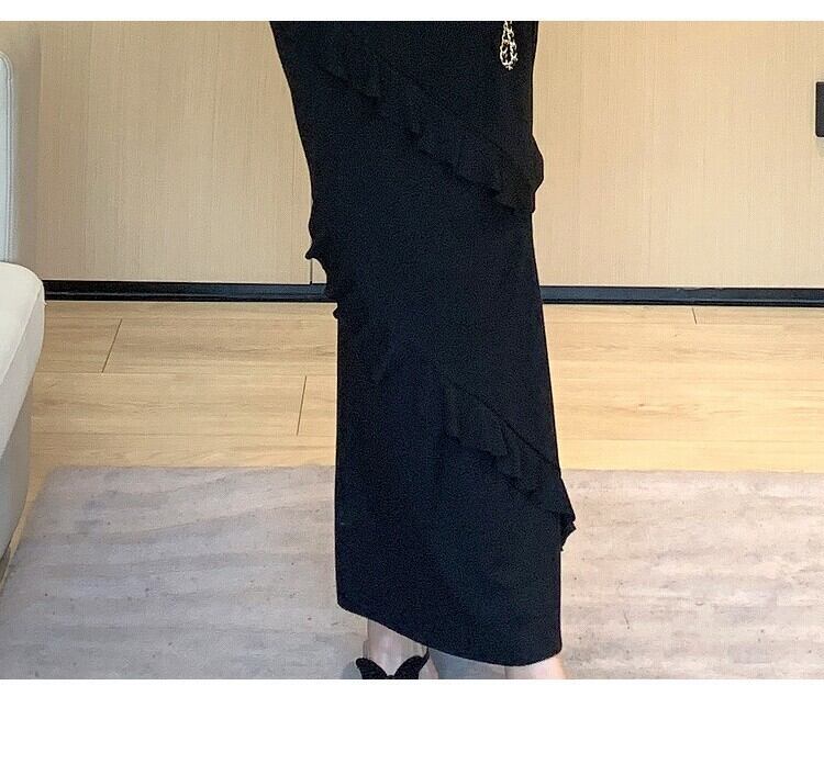 【dress】メッシュ切り替えキャミワンピース G21391