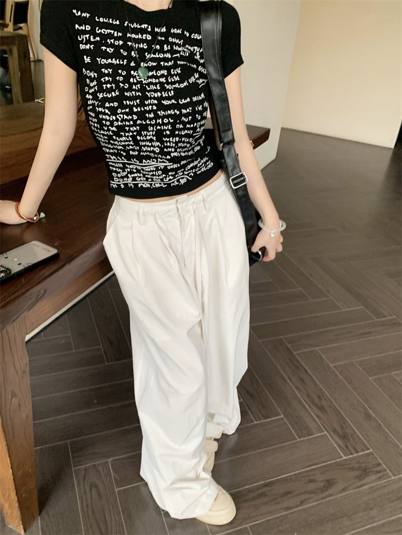 【tops】プリントTシャツ　M24619