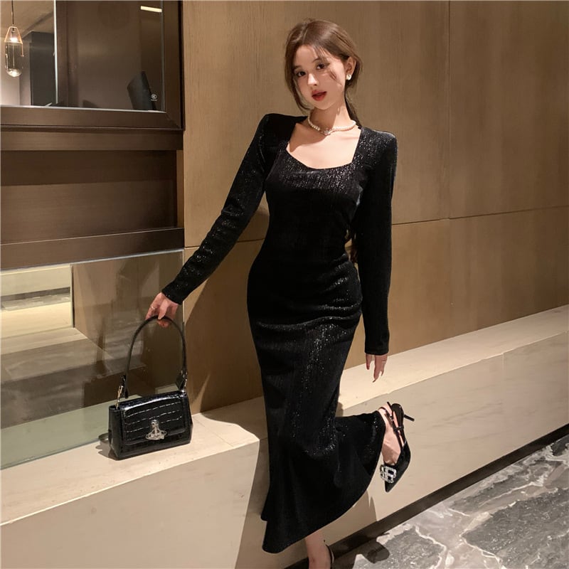 【dress】マーメイドデートワンピース　M28140