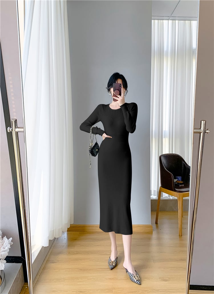 【dress】ニットワンピース　M26187