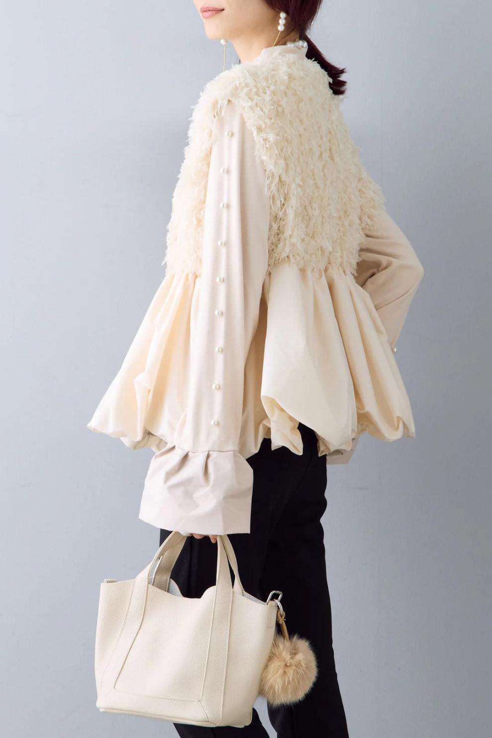 【tops】ドッキングVネックベスト　M28683
