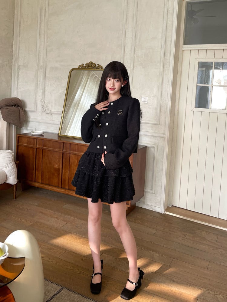 【dress】ビジューノースリーブワンピース　M30040
