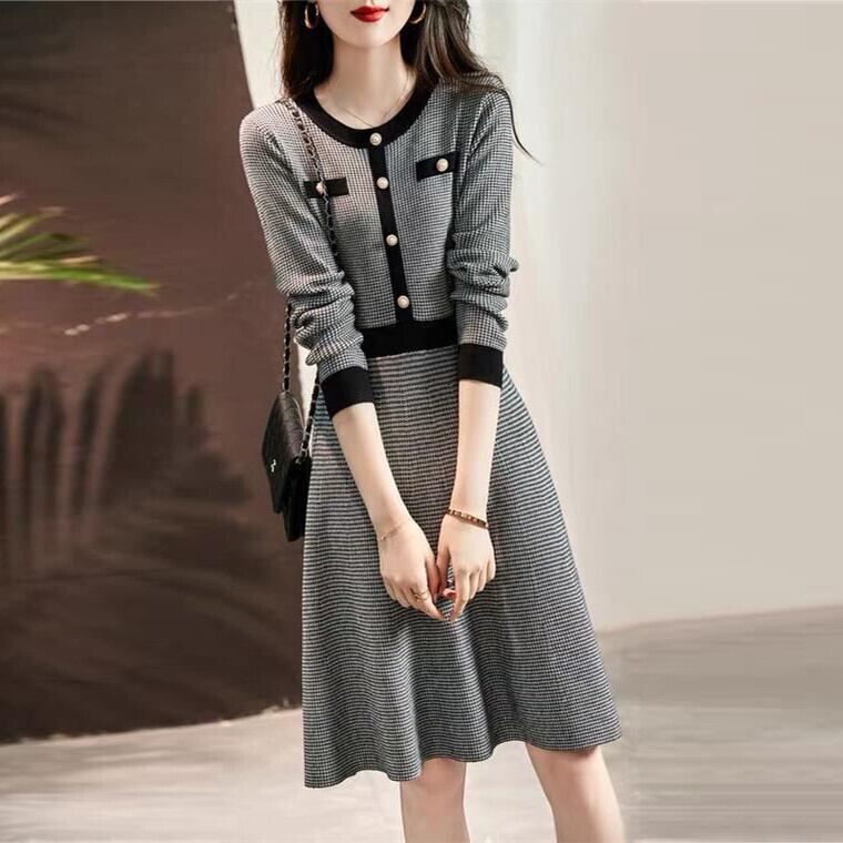 【dress】ニットワンピース　M28893