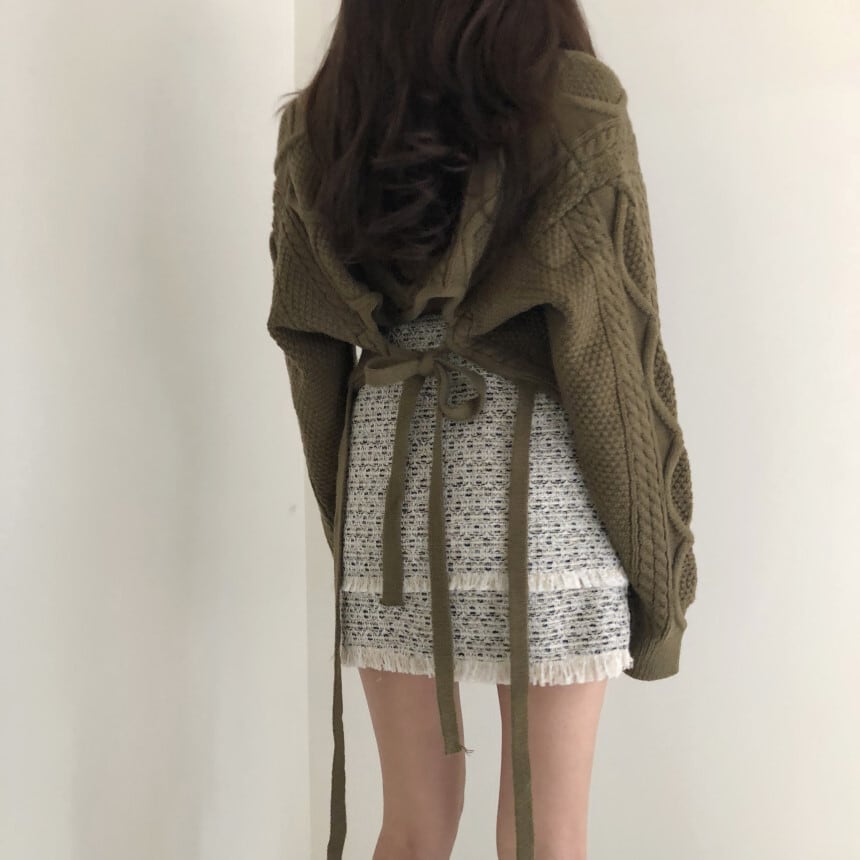 【tops】ニットセーター　M25602
