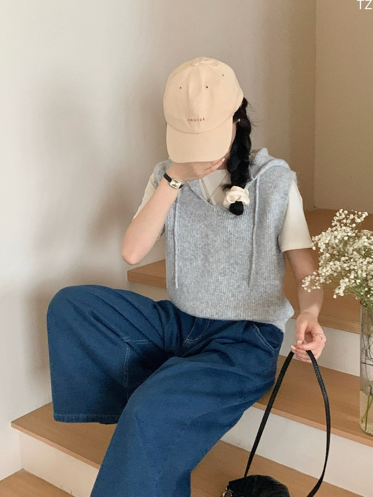 【tops】ニットベスト　M25922