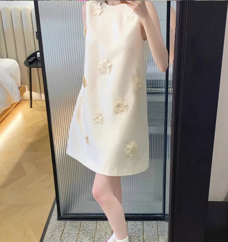 【dress】ノースリーブAラインワンピース G21062
