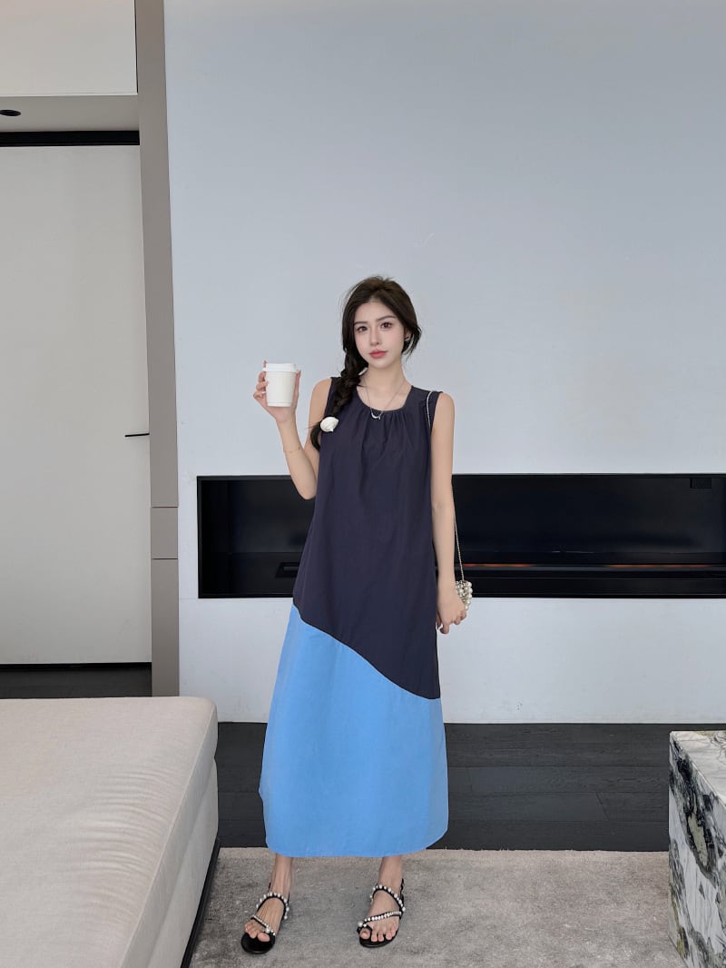 【dress】ノースリーブワンピース　M24959