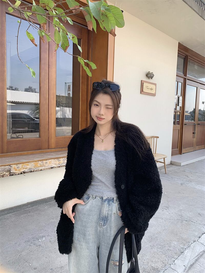 【outer】ラムズウールコート　M27353