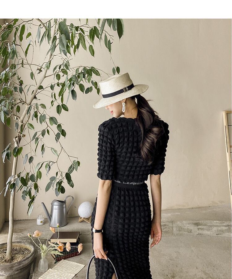 【set】高級感トップス+スカート２点セットG21314