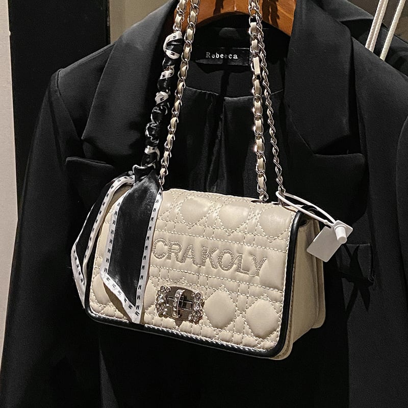 【小物】ジッパー肩掛け斜め掛けバッグG20153