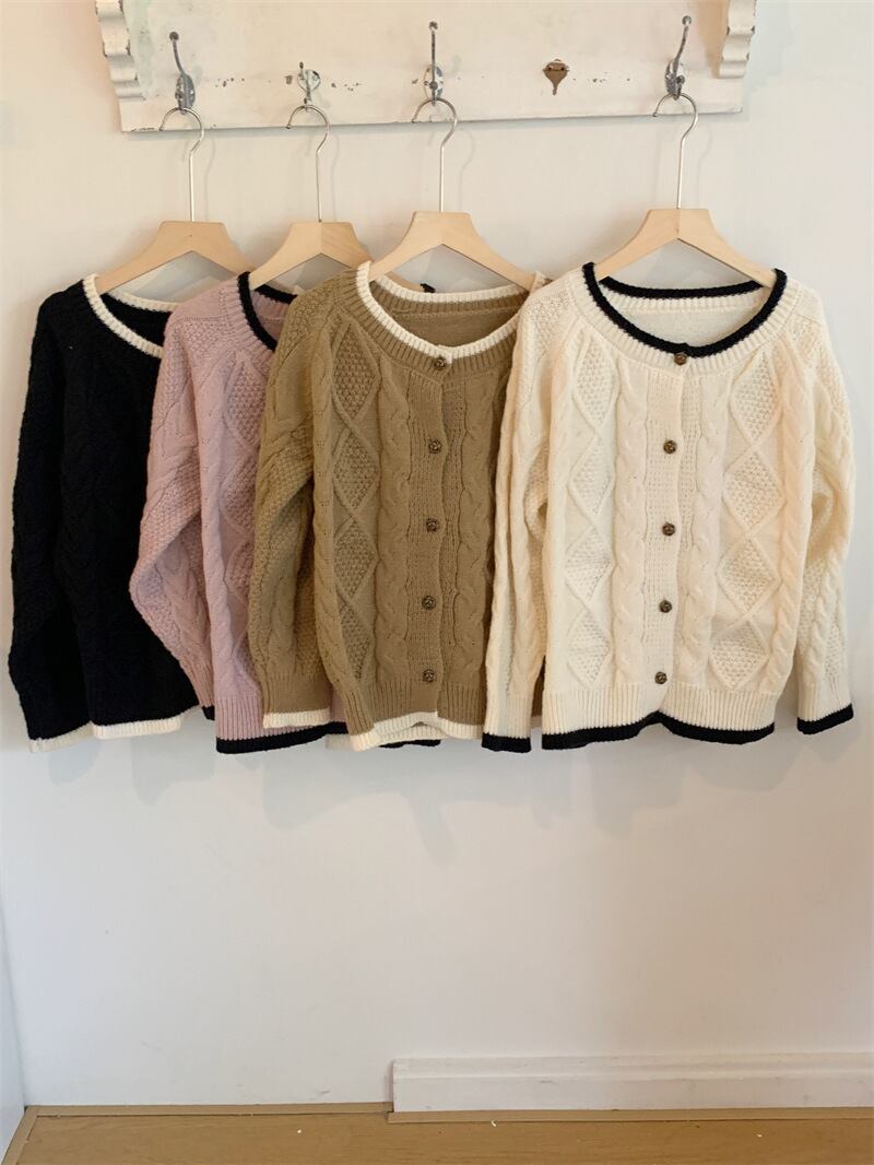 【outer】ニットカーデ　M26189