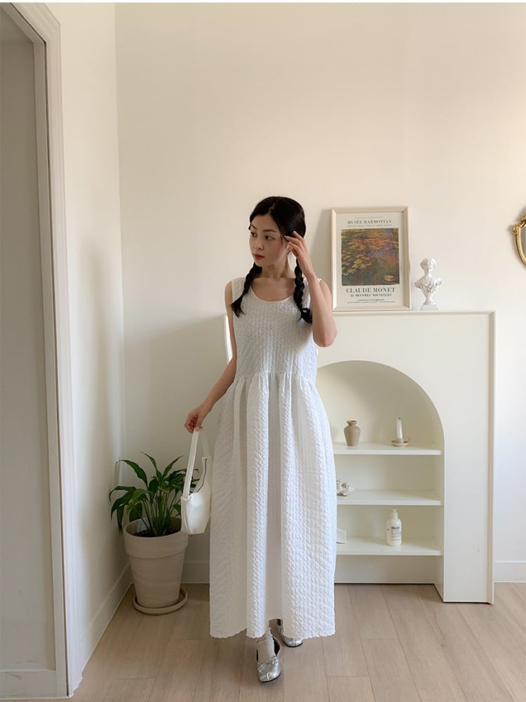 【dress】ノースリーブワンピース　M24622