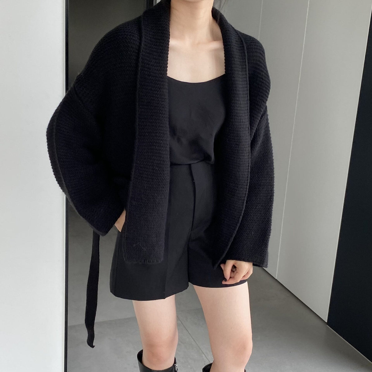【outer】ニットカーデ　M18733