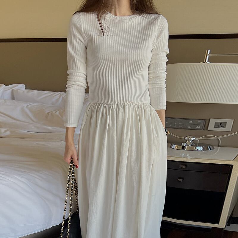 【dress】ドッキングワンピース　M18667