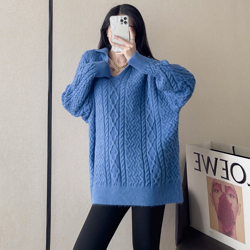 【tops】ニットセーター　M25989