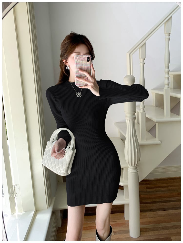 【dress】ニットワンピース　M25329