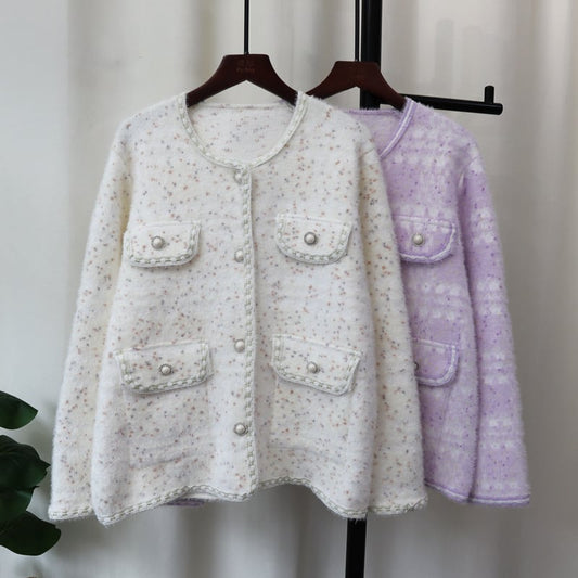 【outer】ニットカーデ　M26073