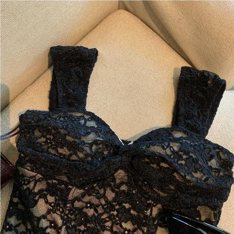 【tops】レースキャミソール　M29524