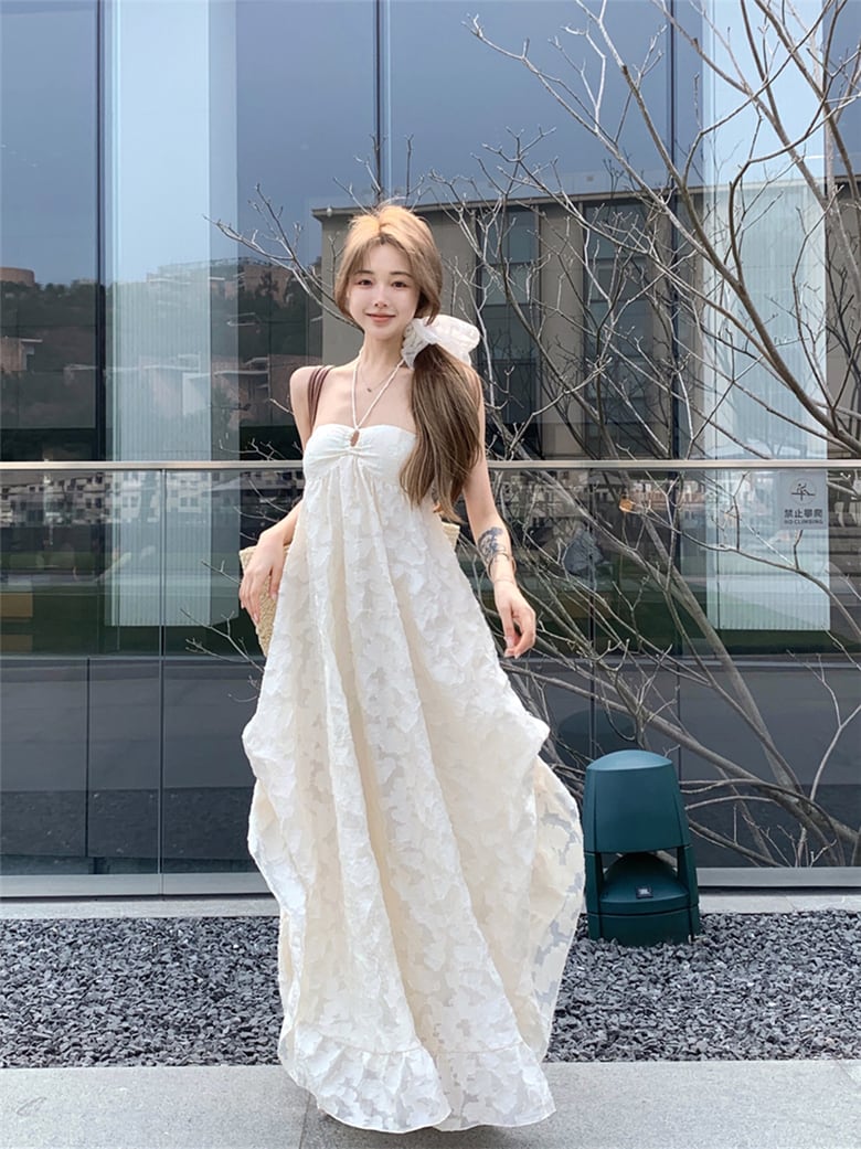 【dress】ホルターネックワンピース　M24523