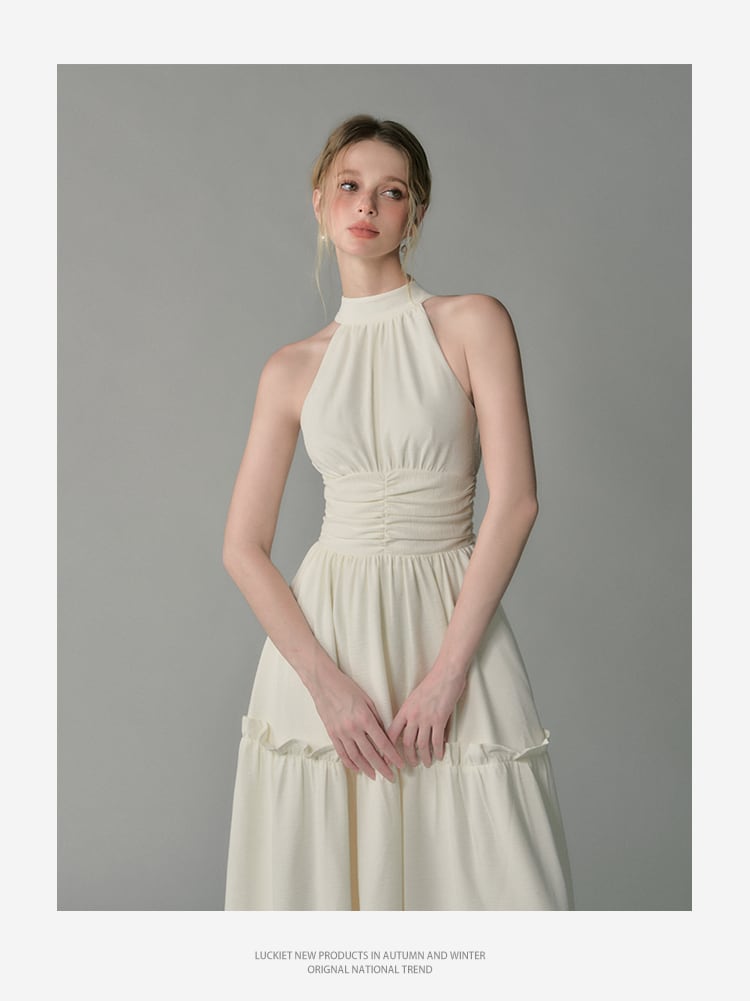 【dress】ホルターネックワンピース　N3014