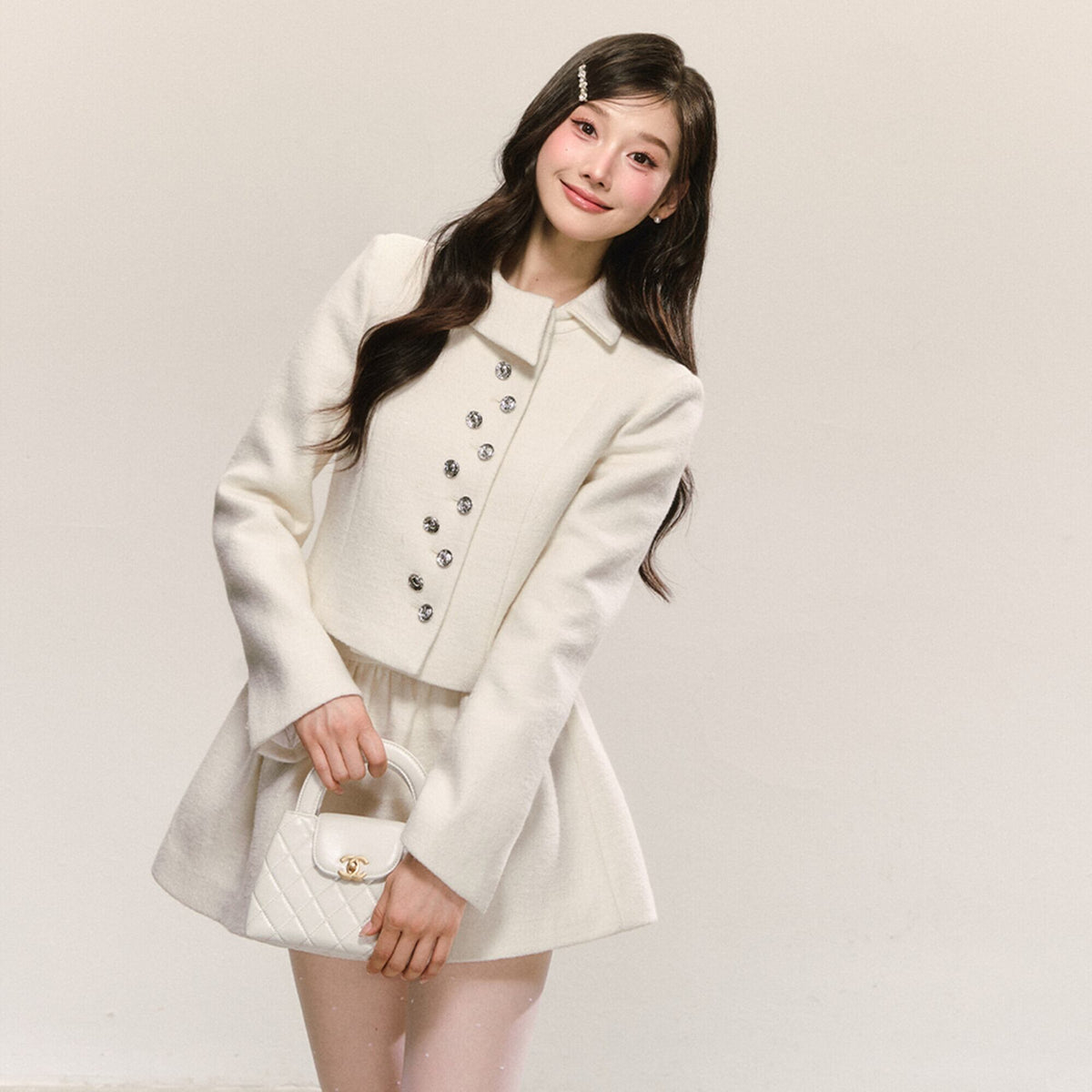 【set】ショートジャケット×ミニスカートセット    N3496