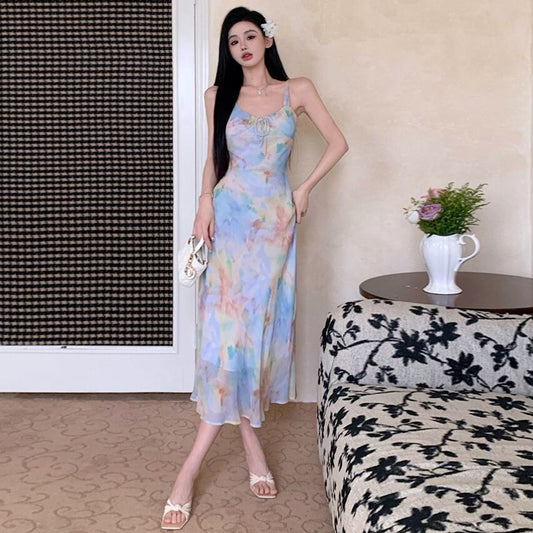 【dress】タイダイ染めキャミワンピース G21263