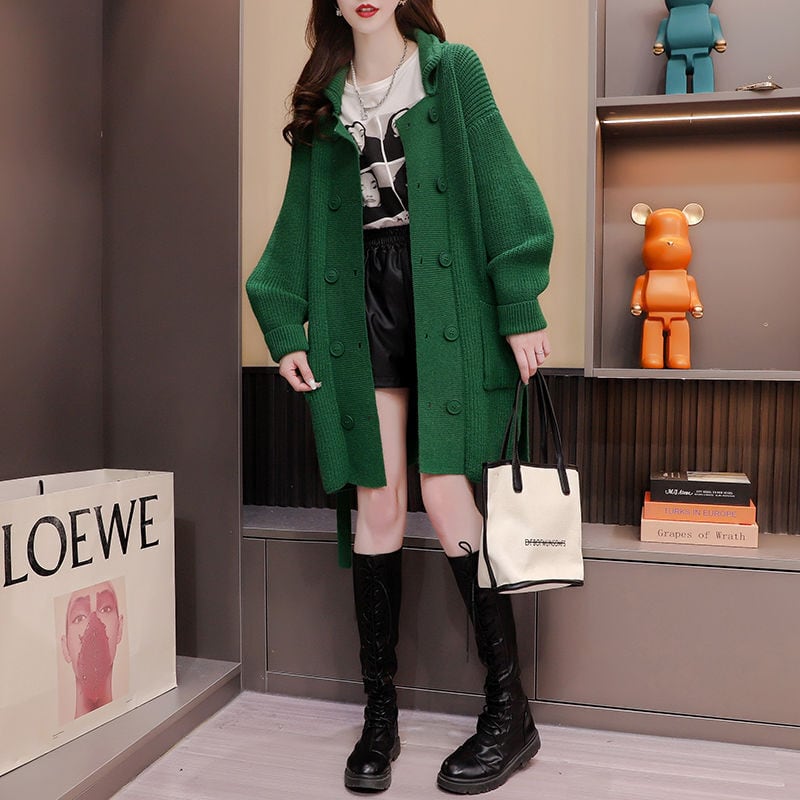 【outer】ニットカーデ　M27093