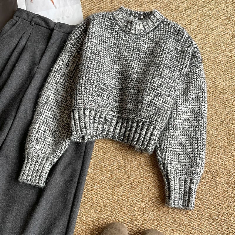 【tops】ニットトップス Q6965