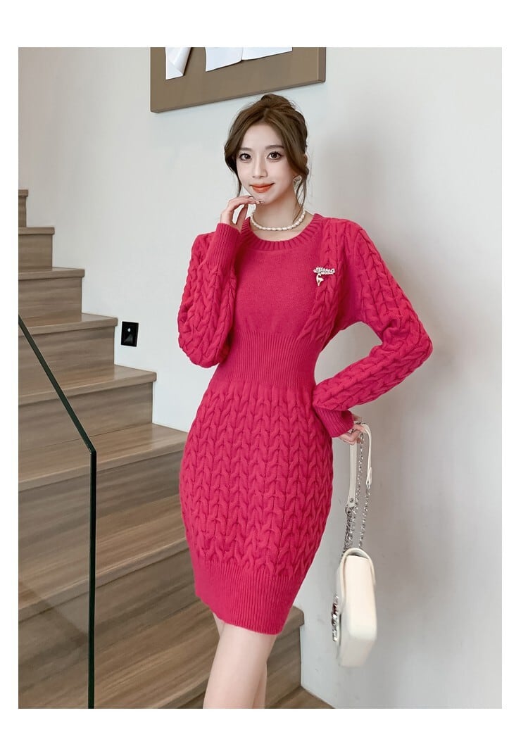 【dress】ニットワンピース　M18797