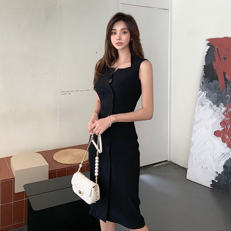 【dress】ノースリーブワンピース　M24172