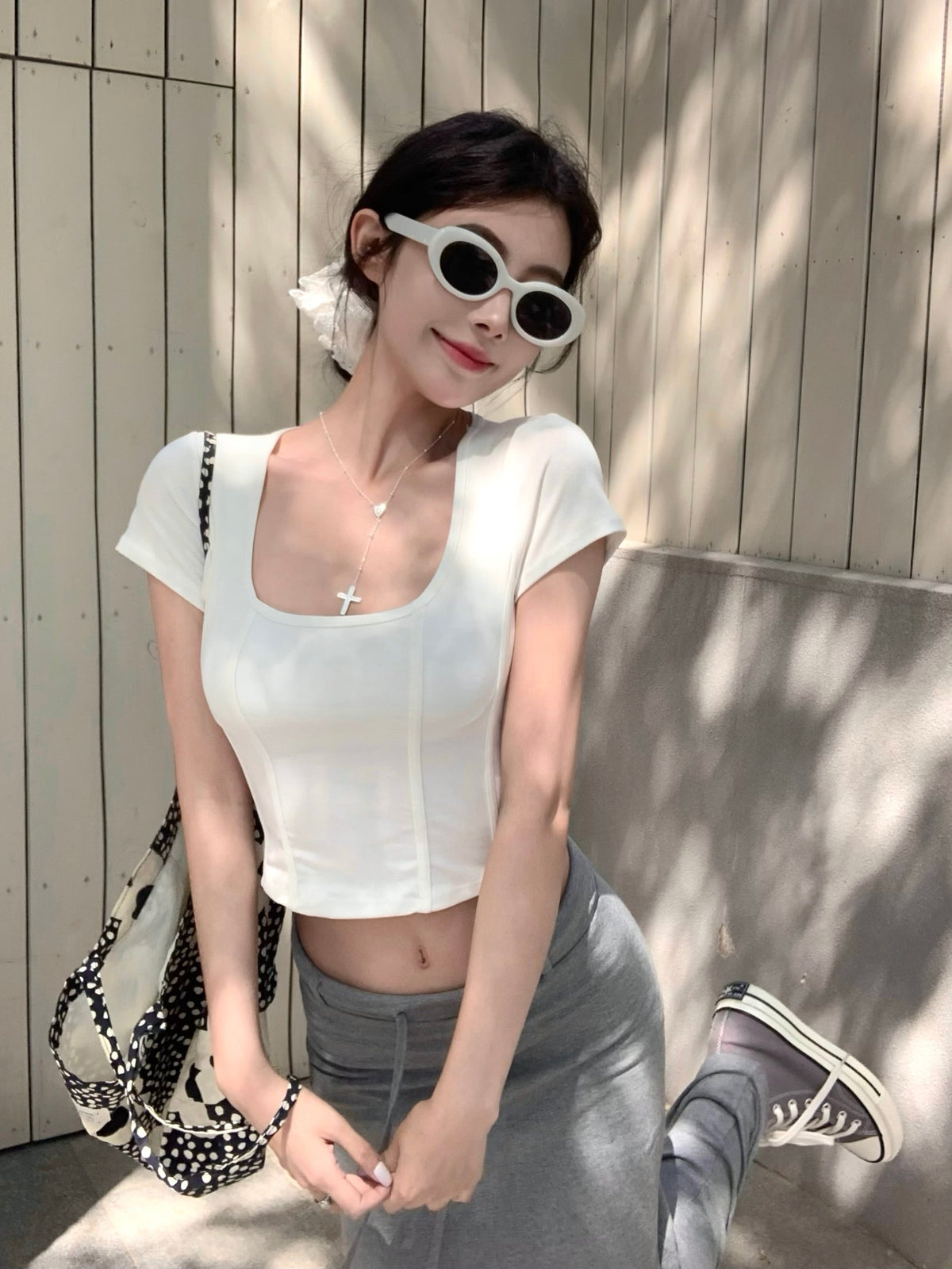 【set】Tシャツ×スカートセット　M24149