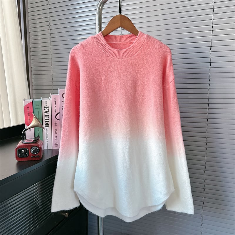 【tops】クルーネックニットセーター　M27834