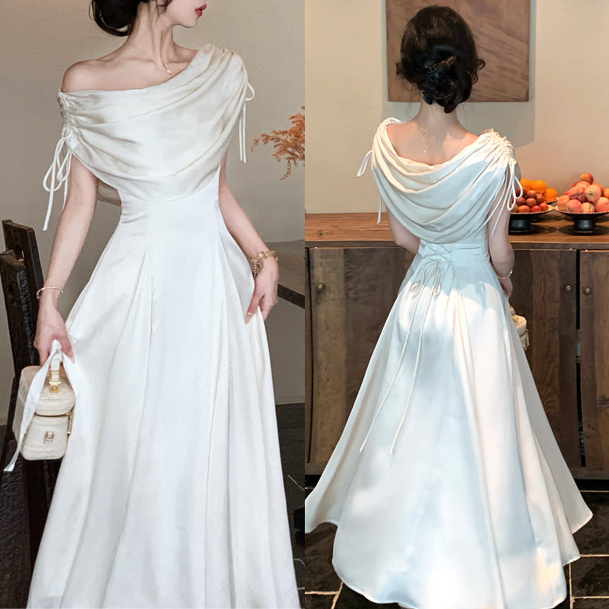 【dress】人気ロングワンピース　N3252