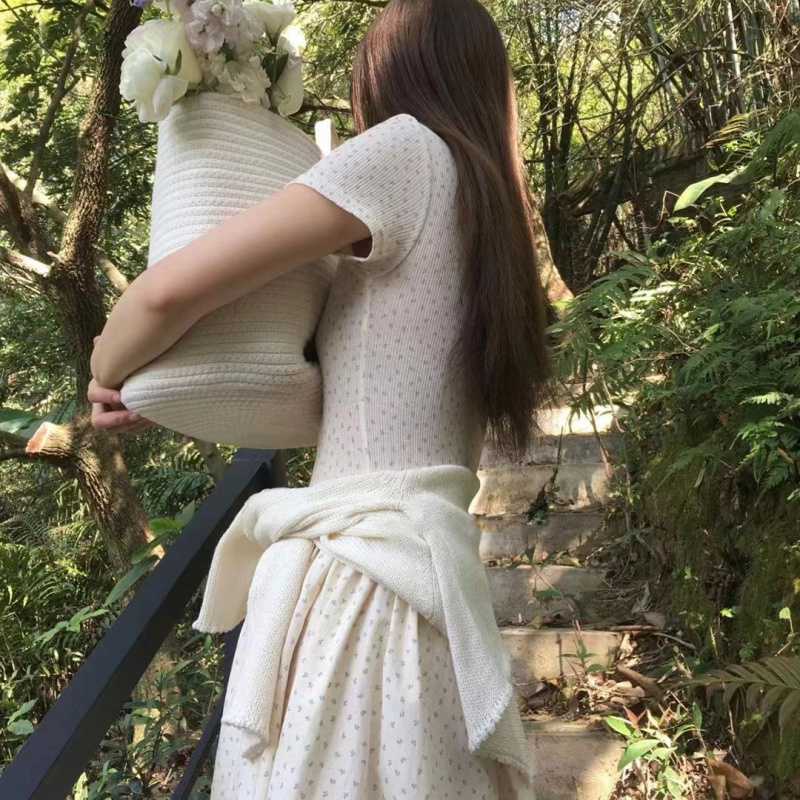 【dress】ギャザー花柄ワンピース G20230