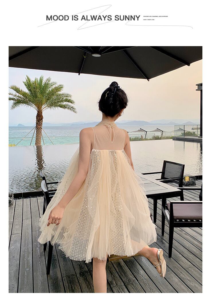【dress】ノースリーブワンピース　M25288