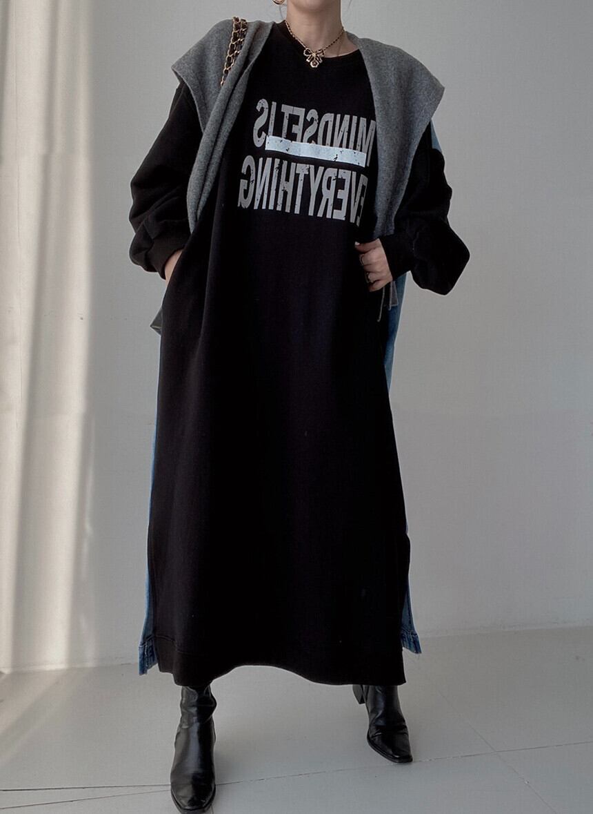 【dress】ドッキングカジュアルワンピース　M19001
