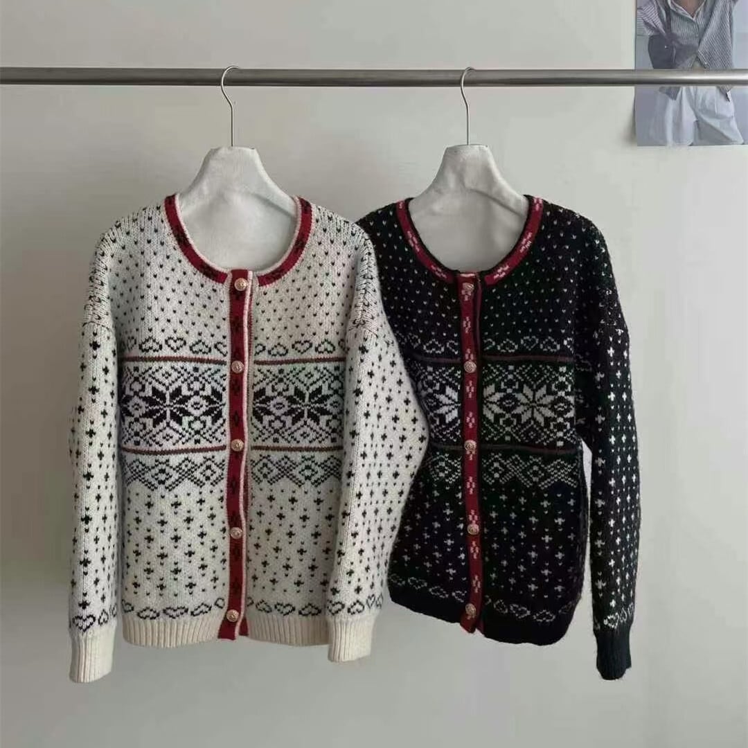【outer】ニットカーデ　M28942