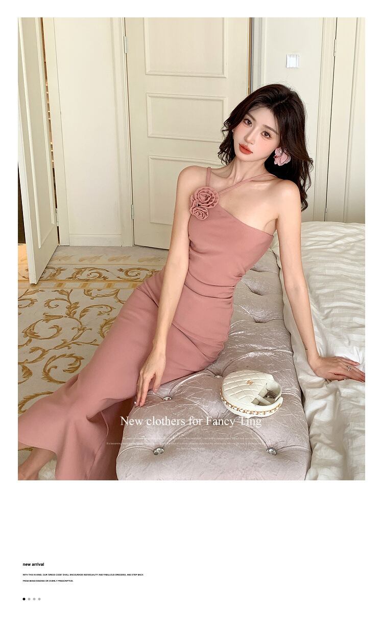 【dress】体型カバーキャミワンピース G21115