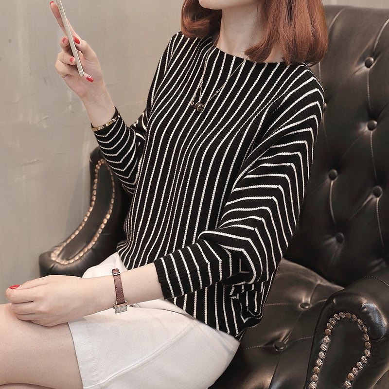 【tops】ドルマンスリーブニットセーター　M28854