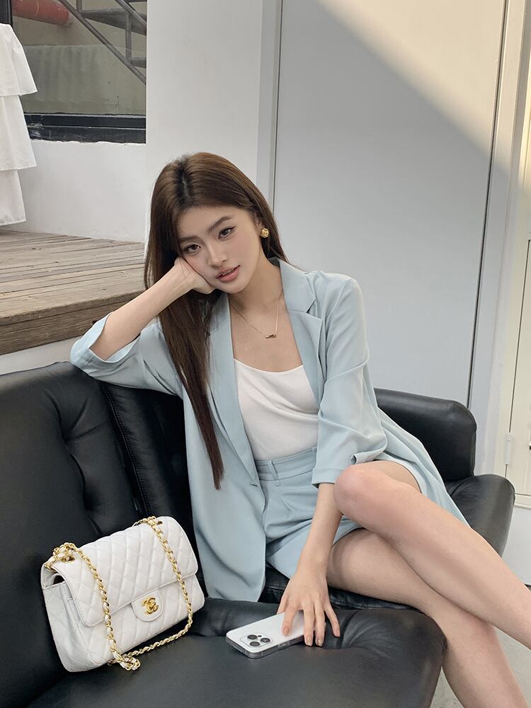 【set】スーツアウター+ショートパンツ２点セットG20630