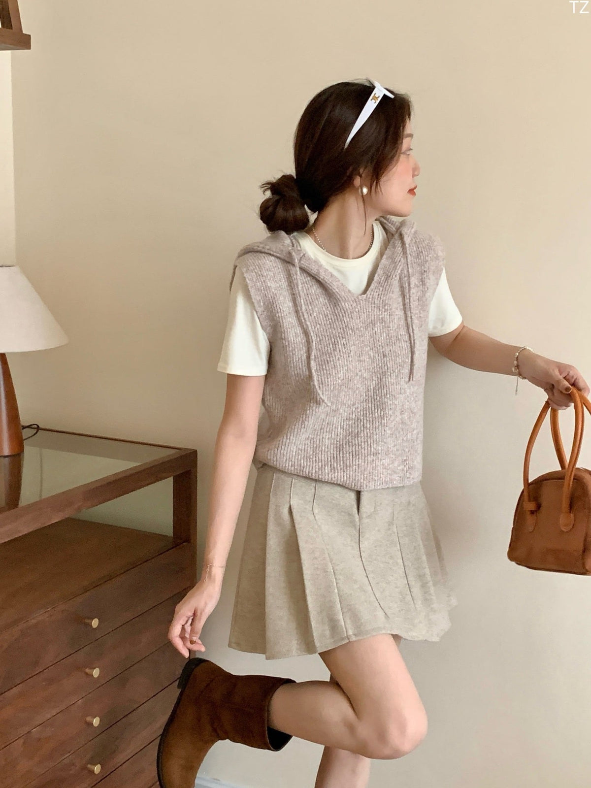【tops】ニットベスト　M25922