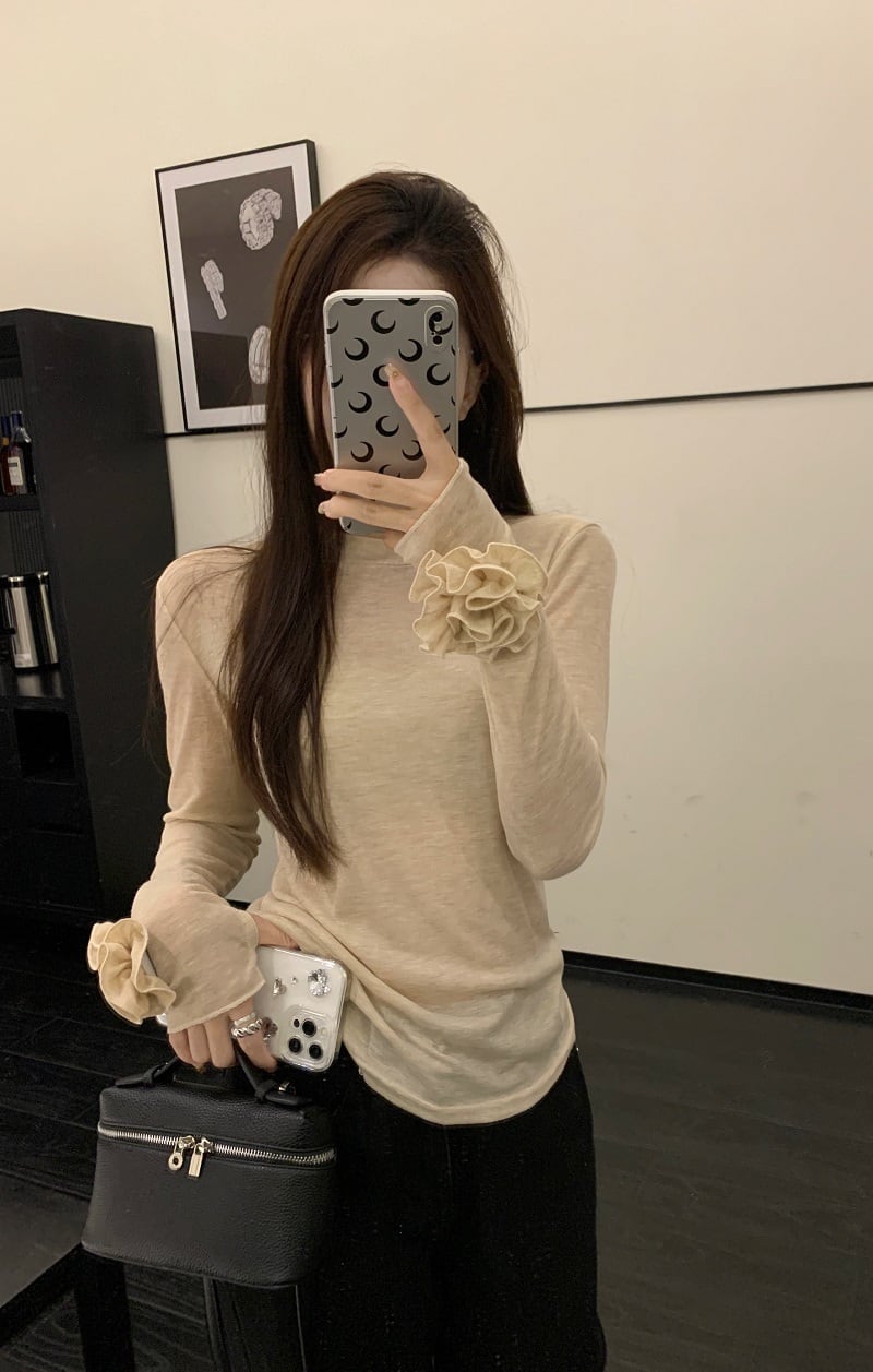 【tops】立体フラワートップス　M29451