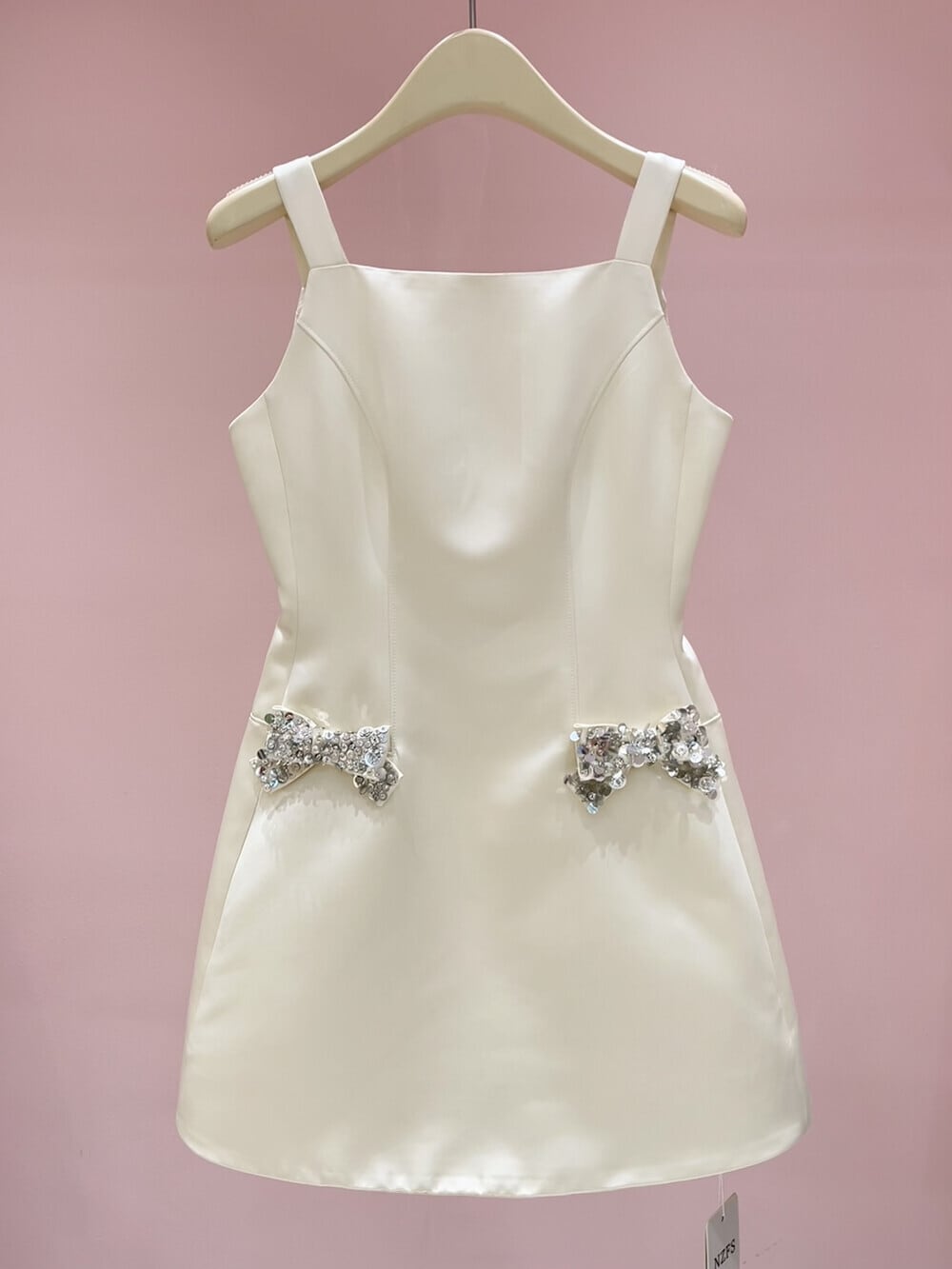 【dress】リボンミニワンピース　N3533