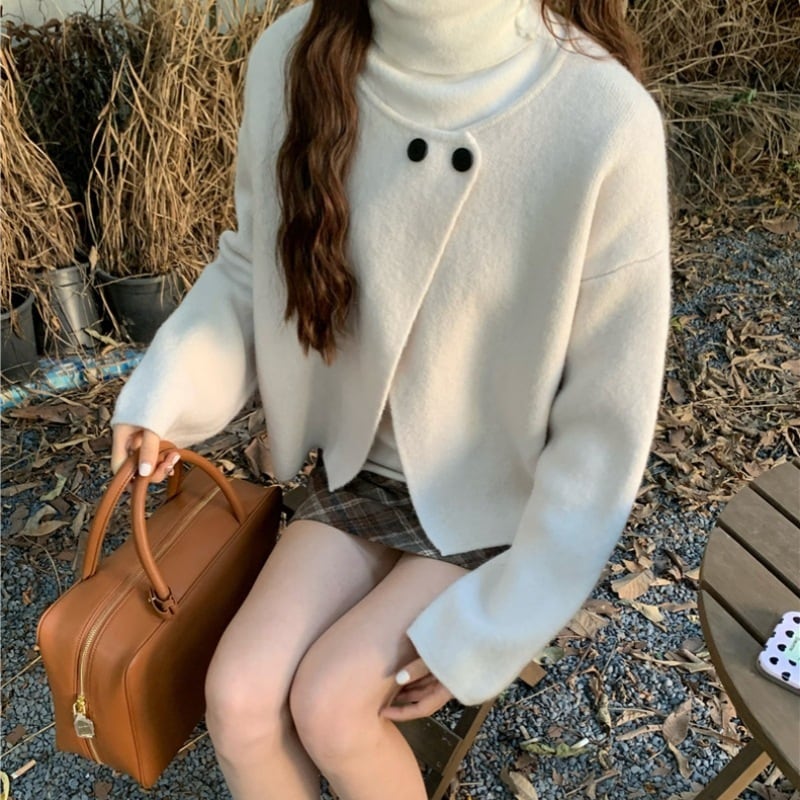 【outer】ニットコート　M25587