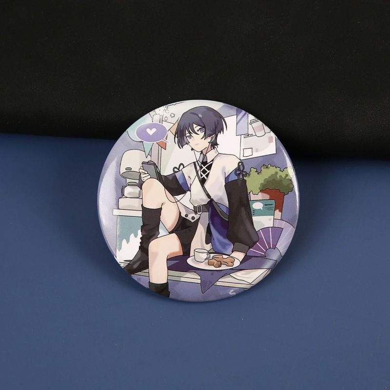 【GOODS】原神 遊園地 缶バッジ Q2187