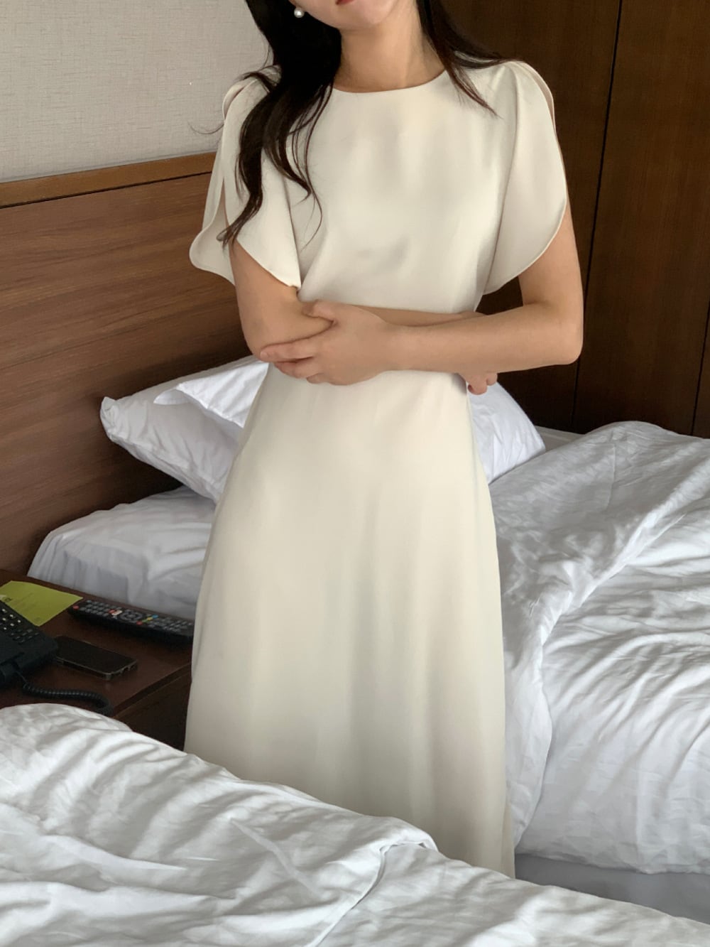 【dress】無地ワンピース　M24728