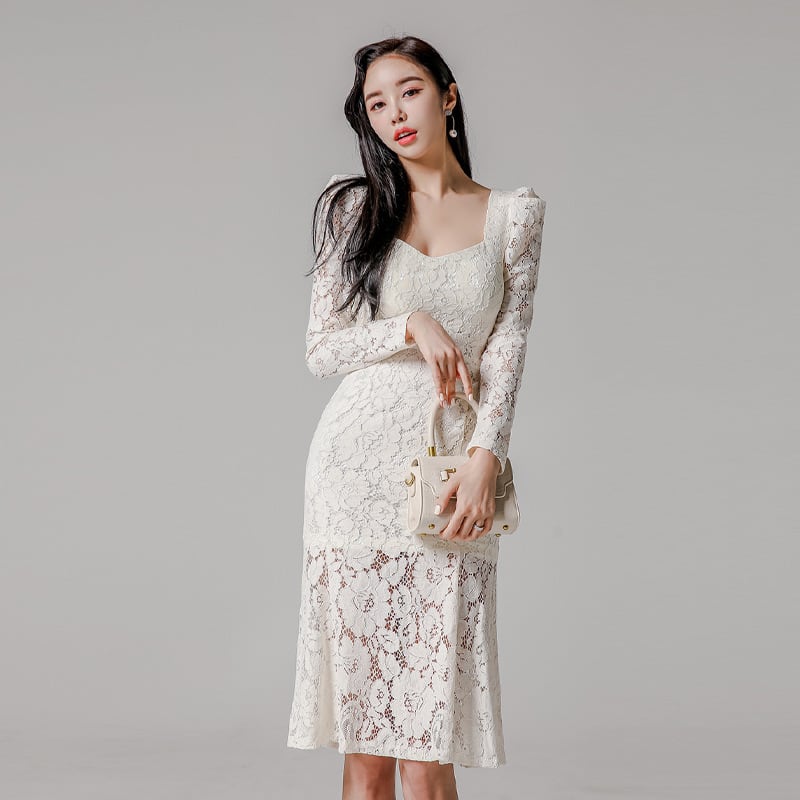 【dress】レースワンピース　M24983