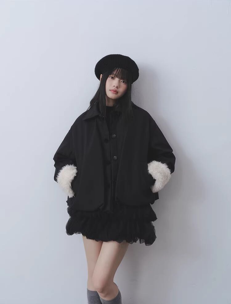 【dress】チュールドッキングティアードワンピース Q7964