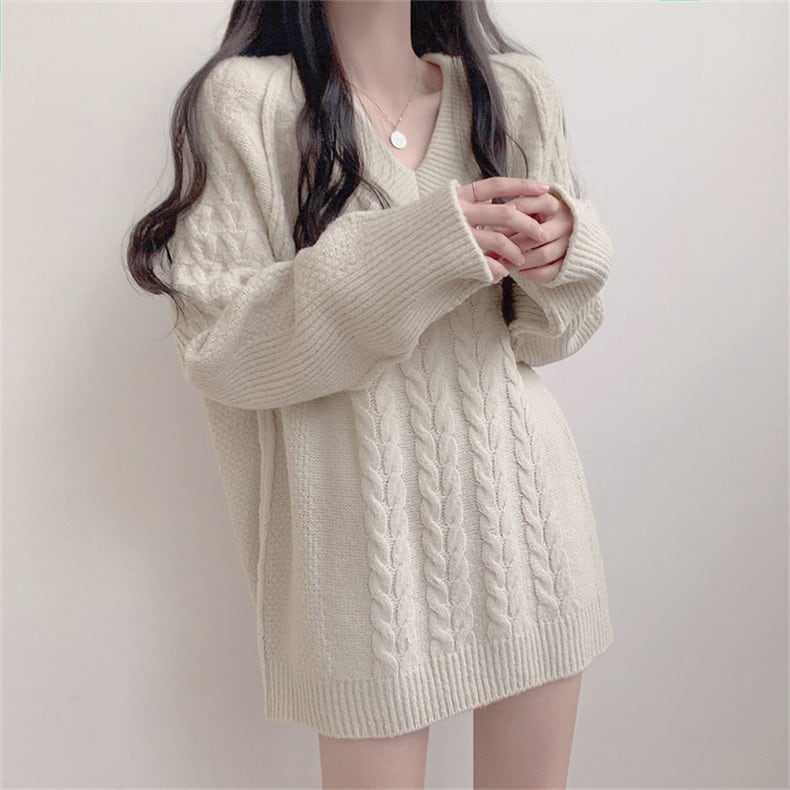 【tops】ニットセーター　M25793